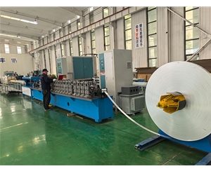 青岛高频焊铝隔条成型机